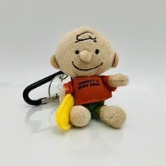 SNOOPY’S SURF SHOP スヌーピー サーフショップ チャーリーブラウン マスコット カラビナ キーホルダー