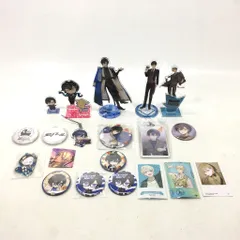 01w-4788 ○  にじさんじ グッズセット 四季凪アキラ 剣持刀也﻿ ろふまお 甲斐田晴 弦月藤士郎 アルス・アルマル 緋八マナ 風楽奏斗 アクスタ 缶バッジ チェキ風カード 他 【中古品】