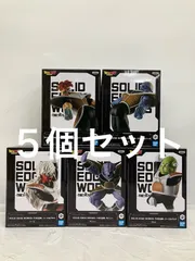 未開封 ドラゴンボールZ SOLID EDGE WORKS ギニュー特戦隊 5個セット LF3476 f111