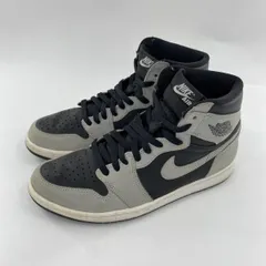 【中古】NIKE AIR JORDAN 1 High OG Shadow 2.0 スニーカー 28cm 555088-035 ブラック グレー ナイキ[10]のサムネイル