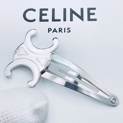 CELINE ミニヘアクリップ シルバー CELINE ミニヘアクリップ シルバー - メルカリ