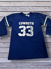 ＮＦＬフットボールシャツ　ネイビー　ゲームシャツ　アメフトゲームシャツ