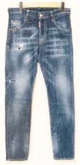【中古】 DSQUARED2 メンズデニムパンツ 44 DSQUARED2/19AW/Skater Jean/44/インディゴブルー 藍/s74lb0593　s30342