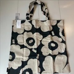 マリメッコ Marimekko トートバッグ 花柄 レディースエコバッグ 麻 大容量