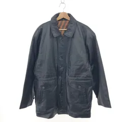 GIANNI VALENTINO ジャンニヴァレンチノ レザージャケット サイズ:52(LL) ロゴ   羊革 ブラック メンズ / 240001186307のサムネイル