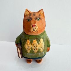 ナタリーレテ ダイカット クロック タビーキャット 猫 ねこ ネコ