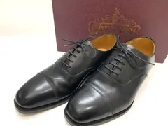 美品 GRENSON footmaster グレンソン レザー シューズ ストレートチップ 6 1/2 黒のサムネイル