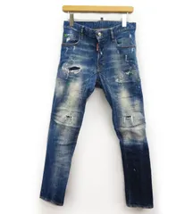 DSQUARED2 ディースクエアード/TIDY BIKER JEANS ジーンズ ダメージ加工 デニムパンツ 2019SS S74LB0516 42 イタリア製/メンズ/FF3429