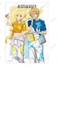 ソードアート・オンライン 描き下ろし ペイントスタイルVer. トレーディングブロマイド ユージオ＆アリス グッズ ブロマイド SAOのサムネイル