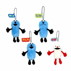 パペットスンスン　HOW TO SAY マスコット　全4種コンプリートセット 約12cm