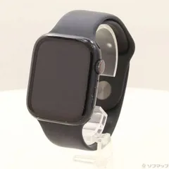 ソフマップ 〔中古品〕 Apple Watch Series 7 GPS + Cellular 45mm ミッドナイトアルミニウムケース ミッドナイトスポーツバンド【198】