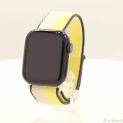 ソフマップ 〔中古品〕 Apple Watch Series 7 GPS 41mm ミッドナイトアルミニウムケース オートミルク／レモンゼストスポーツループ【198】