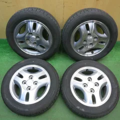 4本価格！22年★ダイハツ ムーヴ 純正 155/65R13 ブリヂストン NEWNO ニューノ 13インチ PCD100/4H★6022314HAノのサムネイル