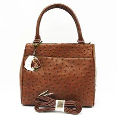 GENUINE OSTRICH SKIN　本革　オーストリッチ　ショルダーバッグ GENUINE OSTRICH SKIN 本革 オーストリッチ ショルダーバッグの通販 by