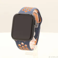 ソフマップ 〔中古品〕 Apple Watch SE 第2世代 GPS 44mm ミッドナイトアルミニウムケース ブルーフレイムNikeスポーツバンド【198】