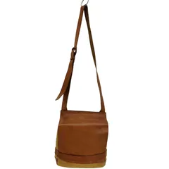 ゲンテン genten レザーキャンバスショルダーバッグ メンズ ONE SIZE のサムネイル
