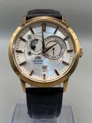 ORIENT 自動巻き時計 曜日・月齢表示 WV0371ET - メルカリ