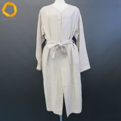pas de calais パドカレ ロング カーディガン ニット ファインウール ロングVカーディガン | pas de calais Online | pas