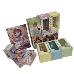 BANDAI 一番くじ 五等分の花嫁 「夢のひととき」イラストボード5点 中野二乃描き下ろしボード SEGA フィギュア5セット 計11点おまとめ 中古 B10994447