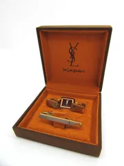Yves Saint Laurent サンローラン  ネクタイピン タイピン カフスリンクス カフス 箱・紙タグ付き