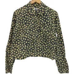 カルバンクラインジーンズ Calvin Klein Jeans フラワープリント ダブルポケット クロップド シャツジャケット レディース import：S のサムネイル