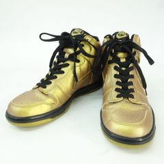 美品 27㎝☆ナイキ スニーカー ゴールド ダンクハイ アテネオリンピックモデル Nike DUNK ナイキ ダンク アテネオリンピック ゴールド ハイ 29cm