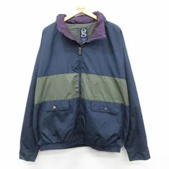 XL/古着 長袖 ジャケット メンズ 大きいサイズ 紺他 26jan26