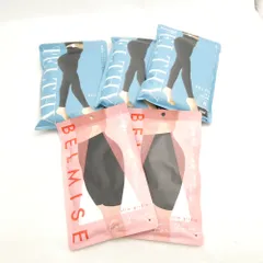 未使用 BELMISE ベルミス ペルシー リセットレギンス スリムガードル 骨格ウェーブ レギンス ガードル 5点 レギンスM ガードルS セット レディース AO3929 