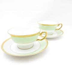 Bernardaud ベルナルド ギャラリーロワイヤル ティーC&S 2客 希少