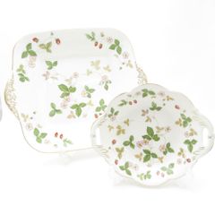 WEDGWOOD ワイルドストロベリー 27cm プレート 5枚セット 箱付き