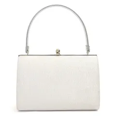 礼装用  バッグ  帯地使用  フォーマル  銀    ms-2190