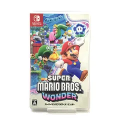 □任天堂 Nintendo Switchソフト スーパーマリオブラザーズ ワンダー 開封品