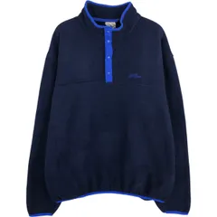 古着 80年代 エルエルビーン L.L.Bean ハーフスナップ フリースプルオーバー メンズXL相当 ヴィンテージ/eaa619416