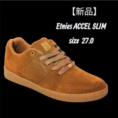 【新品】Etnies ACCEL SLIM  ブラウン／ガム スケートシューズ 　ACCEL SLIM エス　スケシュー　スケボーのサムネイル