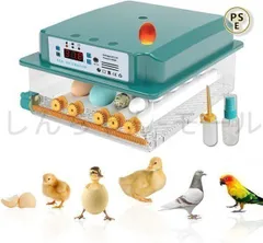 自動孵卵器インキュベーター 恒温器 鳥類専用ふ卵器 孵化器 自動転卵式 アヒル 鶏卵 アヒル うずら 恒温孵化器全自動 6-16個の卵のサムネイル