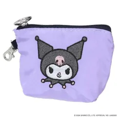 【メール便】クロミ ミニポーチ マイクロ台形ポーチ SANRIO CHARACTERS BASIC サンリオ エフエービージャパン 小物入れ かわいい キャラクター グッズ 
