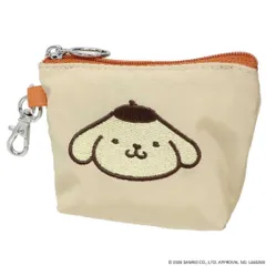 【メール便】ポムポムプリン ミニポーチ マイクロ台形ポーチ SANRIO CHARACTERS BASIC サンリオ エフエービージャパン 小物入れ かわいい キャラクター グッズ 