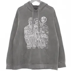 A GOOD BAD INFLUENCE グラフィックプルオーバーパーカー Lサイズ グレー