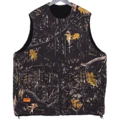 TIGHTBOOTH BULLET CAMO REVERSIBLE VEST XLサイズ ブラックのサムネイル