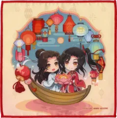 【中古】雑貨 謝憐＆三郎(ちびキャラ) マイクロファイバータオル 「くじメイト 天官賜福」 C-1賞