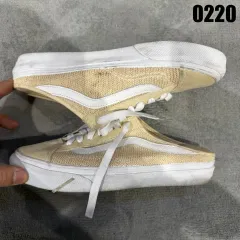 VANS オールドスクール ミュール ベージュ レディース