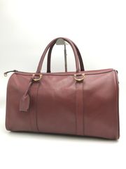 極美品】 Cartier マストライン ボストンバッグ パドロック 鍵付き