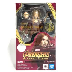 【中古】開封)S.H.Figuarts ｽｶｰﾚｯﾄ・ｳｨｯﾁ(ｱﾍﾞﾝｼﾞｬｰｽﾞ/ｲﾝﾌｨﾆﾃｨ・ｳｫｰ)[79]