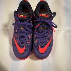 ナイキ レブロン バスケシューズ パープル/レッド