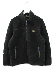 エルエルビーン L.L.BEAN マウンテンパイル フリースジャケット 511045 M 黒 ブラック ジップアップ アウター
