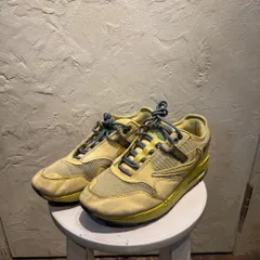 NIKE×TRAVIS SCOTT ナイキ×トラビススコット AIR MAX 1 WHEAT スニーカー D09392 700.  イエロー系 size:27.5 【代官山B03】