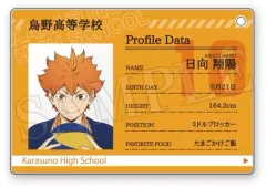 【中古】雑貨 日向翔陽 「ハイキュー!! プロフィールカードキーホルダー」