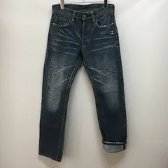 日本製　TABLOID NEWS　セルビッジ　デニム　USED　12470のサムネイル