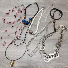 ネックレス 5本 まとめ売り パール クリスタル オニキス - メルカリ