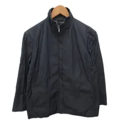 アイシービー iCB スタンドカラージャケット ブルゾン ハイネック ジップアップ 9 紺  ネイビー